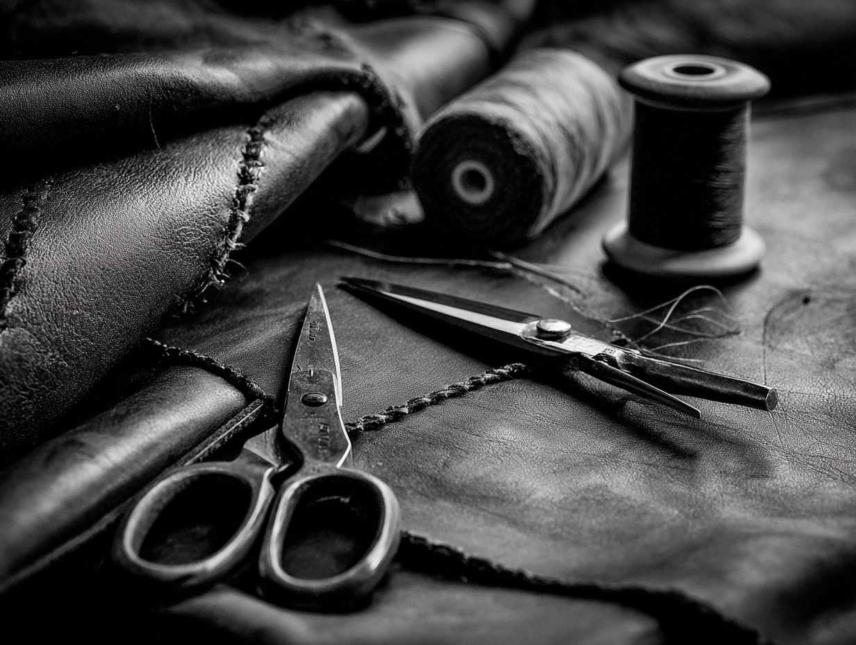 Custom leather crafting